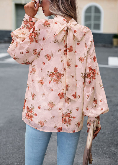 Women Printed Long-sleeved Shirt