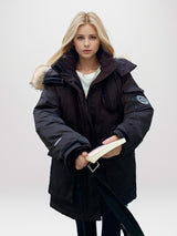 Women Workwear Cotton-padded Jacket Coat