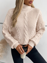 Vintage Long Sleeve Lapel Sweater