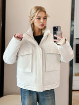 Thick and Loose Large Pocket Cotton-padded Jacket