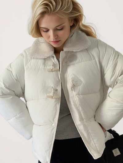 Stand-up Collar Thickened Short Cotton-padded Jacket