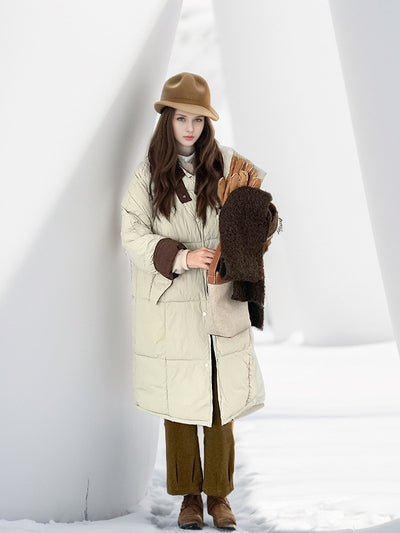 Medium and Long Loose Padded Down Coat