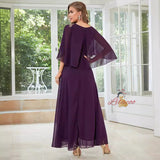 Loose Slim Chiffon Evening Dress