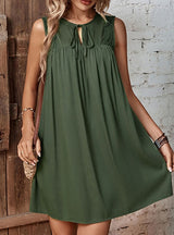 Sleeveless Casual Sling Loose Dress