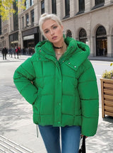 Loose and Thick Short Cotton-padded Jacket Coat