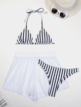 Split Sexy Swimsuit Three-piece Suit