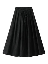 High Waist Pleated Skirt