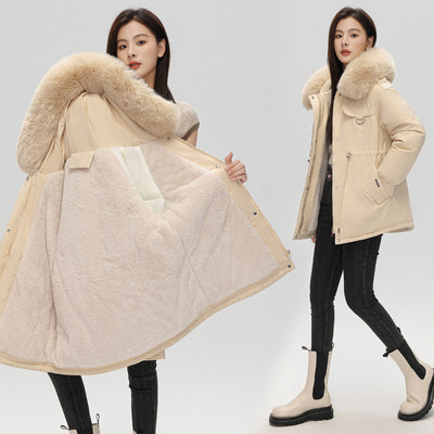 Winter Medium-long Cotton-padded Coat