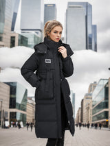 Medium and Long Over-the-knee Padded Cotton-padded Coat