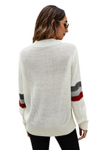 Loose Pullover Loose Round Neck Long Sleeve Sweater