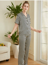 Three-piece Lapel Short-sleeved Trousers Suit