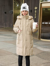 Loose Thick Warm Long Cotton-padded Jacket