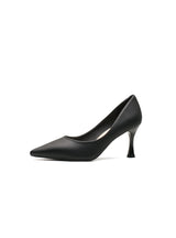 Women Satin Pointed Heel Shoes