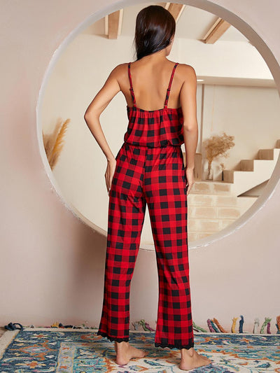 Sexy Sling Jumpsuit Pajamas