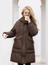 Winter Long Thick Cotton-padded Jacket