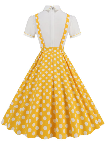 Palace College Polka-dot Retro Dress