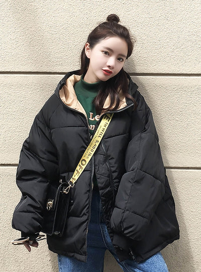 Women Short Cotton-padded Coat