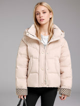 Women Hooded Loose Padded Down Coat