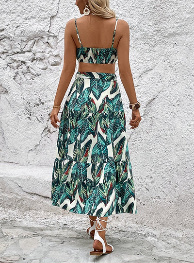 Holiday Wind Sling Set Two-piece Suit