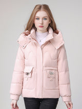 Loose Padded Pocket Cotton-padded Jacket