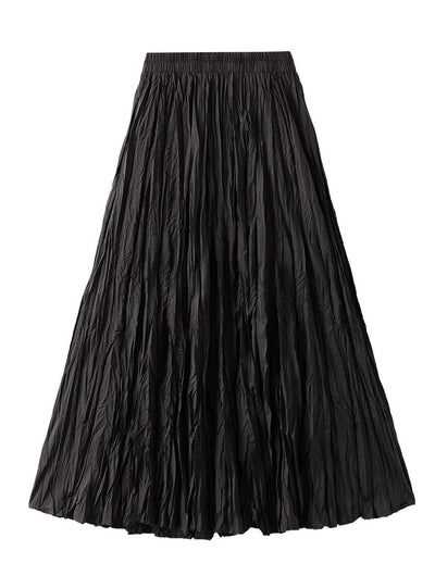 Women Slim Pleated Skirt