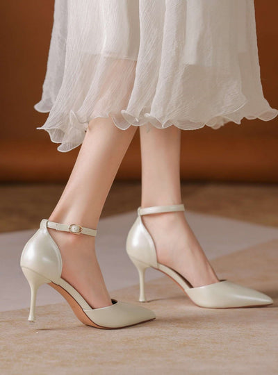 Thin-heeled Pointed High Heels Sandal