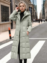 Long Slim Cotton-padded Coat Jacket