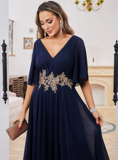 Loose Slim Chiffon Party Evening Dress