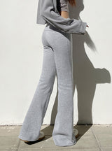 Solid Color High Waist Sports Pant