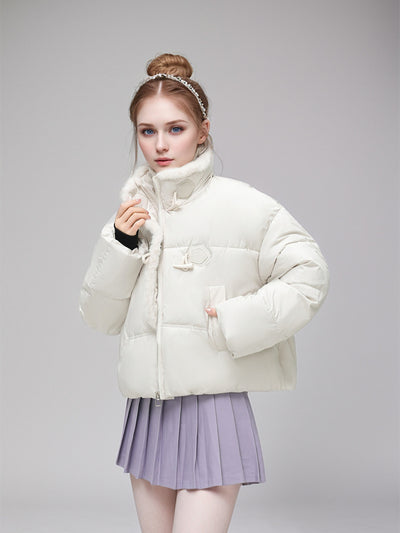 Loose Cotton-padded Jacket Coat