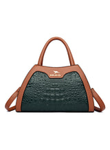 Crocodile One-shoulder Handbag