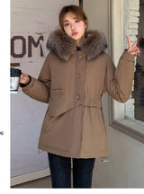 Thickening Cotton Down Coat