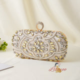 Hand Diamond-encrusted Rhinestone Dinner Bag