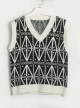 Fashion Geometric Sweater Vest