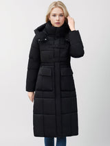 Medium and Long Over-the-knee Thickened Cotton-padded Jacket