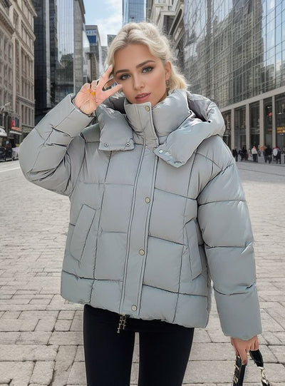 Loose and Thick Short Cotton-padded Jacket Coat