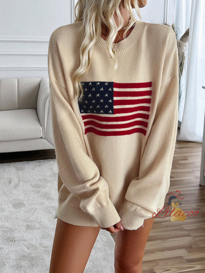 Casual Loose Long-sleeved Sweater