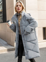 Medium and Long Loose Padded Down Coat