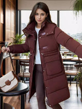 Loose Slim and Thick Hooded Cotton-padded Jacket