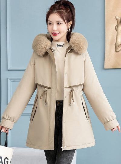 Long Cotton-padded Jacket Padded Winter Coat