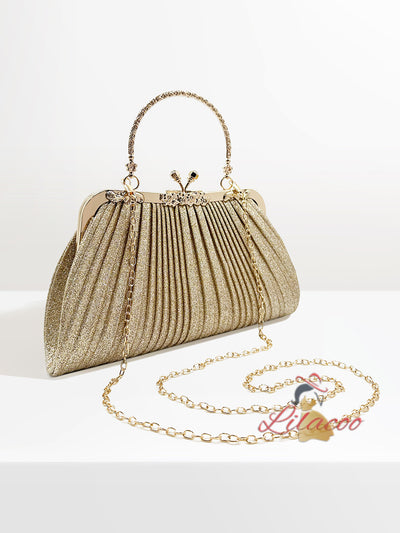 Retro Pleated Handbag Bag