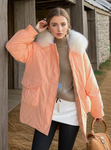 Women Short Loose Winter Coat