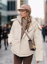 Winter Hooded Cotton-padded Jacket Coat