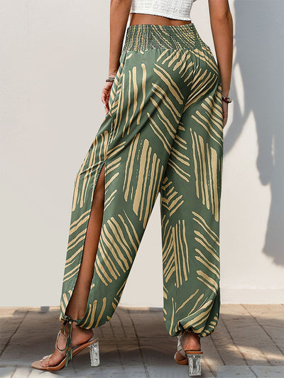 Summer Split Bohemian Pants