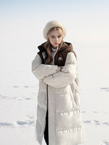 Loose and Thick Long Cotton-padded Coat