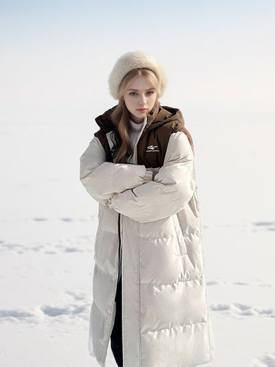 Loose and Thick Long Cotton-padded Coat