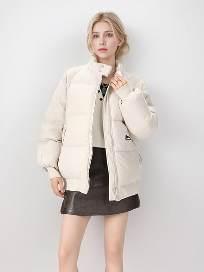 Short Padded Cotton-padded Down Jacket