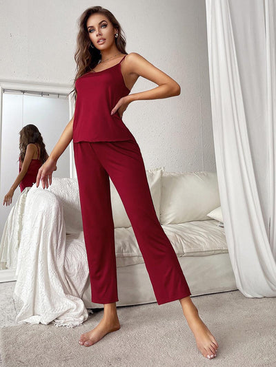 Sling Top Pant Pajamas Suit