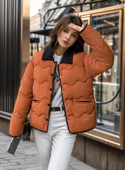 Women Short Cotton-padded Jacket