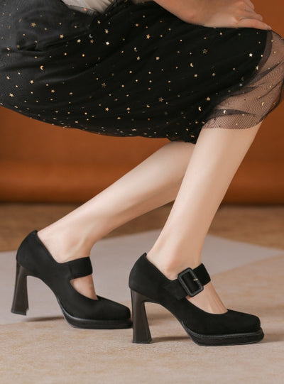 Thick-soled High Heels Shoes